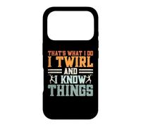 Custodia per iPhone 17 Pro That's What I Do I Twirl And I Know Things