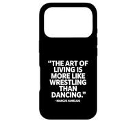 Custodia per iPhone 17 Pro The Art of Living Marcus Aurelius