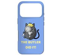 Custodia per iPhone 17 Pro The Butler Did It! Accogliente gatto misterioso rilevare per indizi