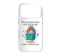 Custodia per iPhone 17 Pro The Dumpster Fire Will Not Be the Same Without You Coworker