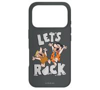 Custodia per iPhone 17 Pro The Flintstones Fred Barney Let's Rock