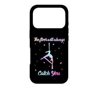 Custodia per iPhone 17 Pro The Floor Will Catch You, regalo divertente da donna aerea