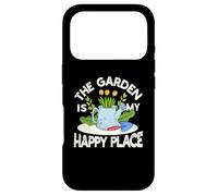 Custodia per iPhone 17 Pro The Garden Is My Happy Place, divertente amante delle piante da giardinaggio