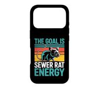 Custodia per iPhone 17 Pro The Goal Is Sewer Rat Energy Meme caotico -