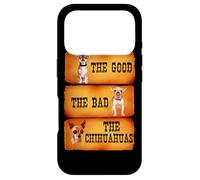 Custodia per iPhone 17 Pro The Good The Bad The Chihuahuas Funny Chihuahua Dog Lover