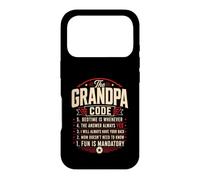 Custodia per iPhone 17 Pro The Grandpa Code Family Rules I nipoti Scherzo umoristico