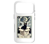 Custodia per iPhone 17 Pro The Hermit Tarocco Carta Amante Gatto Divertente