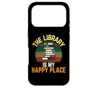 Custodia per iPhone 17 Pro The Library Is My Happy Place - Lettore vintage per bibliotecari retrò
