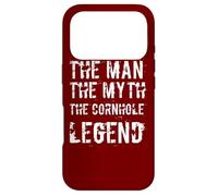 Custodia per iPhone 17 Pro The Man The Myth The Cornhole Legend - Bean Bag Toss Champ