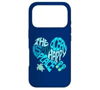 Custodia per iPhone 17 Pro The Ocean is My Happy Place Sea Beach Life Better Flip Flops