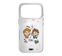 Custodia per iPhone 17 Pro The Office Pam Beesly & Jim Adorable Moments