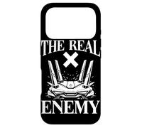 Custodia per iPhone 17 Pro The Real Enemy Lag Divertente Gamer Gaming Videogiochi Umorismo