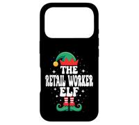 Custodia per iPhone 17 Pro The Retail Worker Elf - Divertente famiglia natalizia abbinata