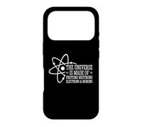 Custodia per iPhone 17 Pro The Universe Is Made Of Protons Neutrons Electrons and Moron