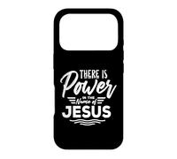 Custodia per iPhone 17 Pro There Is Power In The Name Of Jesus