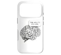 Custodia per iPhone 17 Pro Think, While It's Still Legal: Free Speech & Thinking Brain
