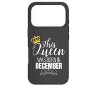 Custodia per iPhone 17 Pro This Queen Was Born In December Birthday Queen