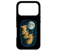 Custodia per iPhone 17 Pro Three Chihuahuas Howling At The Moon 3 Chihuahua Moon
