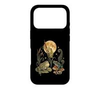 Custodia per iPhone 17 Pro Three Frogs Moon Vintage Amphibian Cottagecore Art