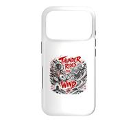Custodia per iPhone 17 Pro Thunder cavalca la leggenda Yokai del vento e della tempesta