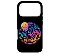Custodia per iPhone 17 Pro Ti auguro il giorno in cui meriti Rainbow Smile