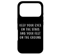 Custodia per iPhone 17 Pro Tieni gli occhi sulle stelle Motivating Statement Inspiring