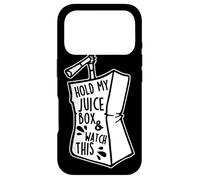 Custodia per iPhone 17 Pro Tieni il mio Juice Box e guarda questo lavoro nero