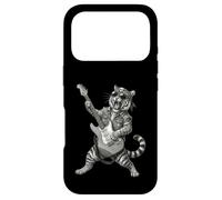 Custodia per iPhone 17 Pro Tiger suona la chitarra Rock & Roll Tigers Rocker Music