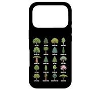 Custodia per iPhone 17 Pro Tipi di alberi Grafico della natura botanica