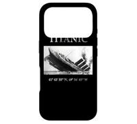 Custodia per iPhone 17 Pro Titanic 2012 Coordinate GPS di Sinking