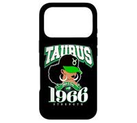 Custodia per iPhone 17 Pro Toro 1966 Tratti zodiacali della regina Afro Diva Compleanno