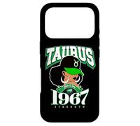 Custodia per iPhone 17 Pro Toro 1967 Tratti zodiacali della regina Afro Diva Compleanno