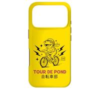 Custodia per iPhone 17 Pro Tour De Pond Funny Frog Ciclista Giapponese Bicicletta Club