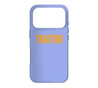 Custodia per iPhone 17 Pro Traitor Humor for Halloween Holiday Events