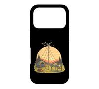 Custodia per iPhone 17 Pro Tramonto portatile del campo dell'antenna del giorno del campo