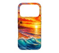Custodia per iPhone 17 Pro Tramonto Tropicale Serenità - Paradiso Costiero