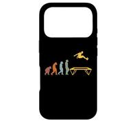 Custodia per iPhone 17 Pro Trampolino Giardino ginnasta Fitness Cardiogram Trampolino