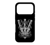 Custodia per iPhone 17 Pro Tre di spade Tarocchi Astrologia Switchblade