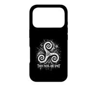 Custodia per iPhone 17 Pro Tre sentieri Uno Spirito Celtico Triskelion