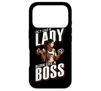 Custodia per iPhone 17 Pro Treat yourself like a lady, burn like a boss