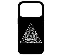 Custodia per iPhone 17 Pro Triangolo di geometria sacra arte antica triangolo geometrico meme