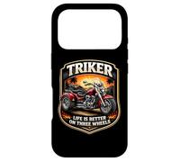 Custodia per iPhone 17 Pro Triker Life Is Better On Tre Ruote Motociclista Proprietario