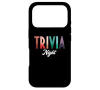 Custodia per iPhone 17 Pro Trivia Night Show | Gioco di quiz pub | Notte curiosità