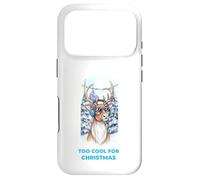 Custodia per iPhone 17 Pro Troppo bello per la renna di Natale - Divertente DJ Hipster