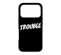 Custodia per iPhone 17 Pro Trouble Pazzo Troublemaker Guai Stress