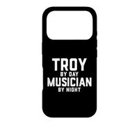 Custodia per iPhone 17 Pro Troy - Costume da musicista di Halloween, generazione Z, Millennial Meme Troy
