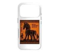Custodia per iPhone 17 Pro Troy One Night Only Trojan Horse Greco Mitologia Arte