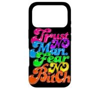 Custodia per iPhone 17 Pro Trust No Man Fear NoOne - Design audace