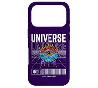 Custodia per iPhone 17 Pro Trust The Universe Pop Energia Elettrica Nuvole Veggente Retro