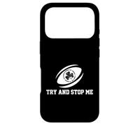 Custodia per iPhone 17 Pro Try and Stop Me Rugby Player Tackle Scrum Sports